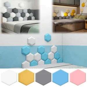 1Pc Nordic Style Bedroom Head Board Self-adhesive Tatami Stickers Anti-collision Headboard Home Decor Wall Panels