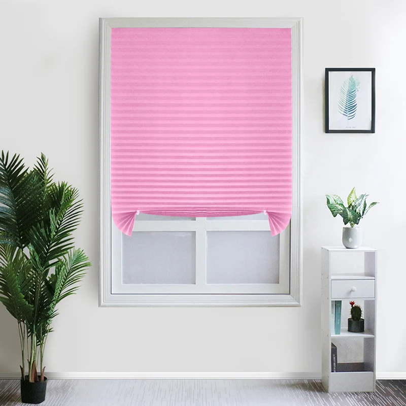 Non woven fabric blackout pleated curtain home decoration living room Household items kitchen bathroom balcony Venetian blinds - Image 2
