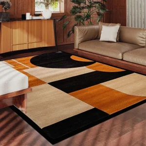 Geometric Abstract Carpet for Living Room Bedroom Mat Large Area Decoration Home Rugs Washable Big Size Coffee Tables Mat