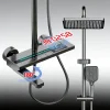 Modern Smart Digital Display Shower Set Hot Cold Water Mixer Bathroom Faucet Rainfall Bathtub Complete Pressurize Showers System