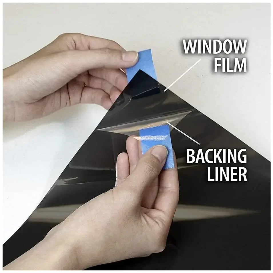 VLT 5/15/30/50% Heat & UV Block Professional Window Tint Adhesive Film Auto Car Blackout Sun Shade Window Film for Building - Image 5
