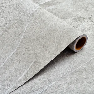 Matte Self Adhesive Waterproof Floor Stickers Retro Thicken Wall Stickers for Home Decor Industrial Cement Vinyl Tiles Stickers