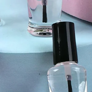 6ml Health Transparent Top Coat Clear Enhance Glitter Nail Polish Nail Art Armor Oil No-bake Long-lasting Quick-drying Oil