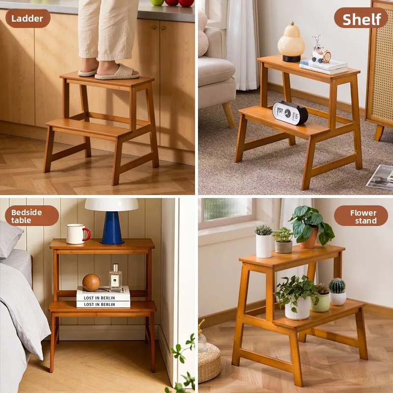 Bedside table Bedroom small mobile bedside shelf simple multi-functional bedside table - Image 2
