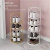 Multi Layer Shoe Rack Storage Rack, Sturdy and Durable Small Space Shoe Tower, Independent, Adjustable, Easy To Install