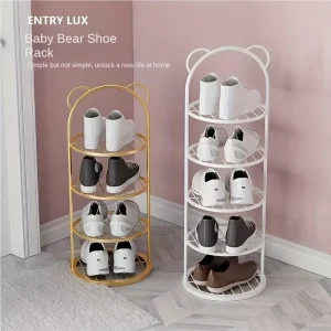 Multi Layer Shoe Rack Storage Rack, Sturdy and Durable Small Space Shoe Tower, Independent, Adjustable, Easy To Install