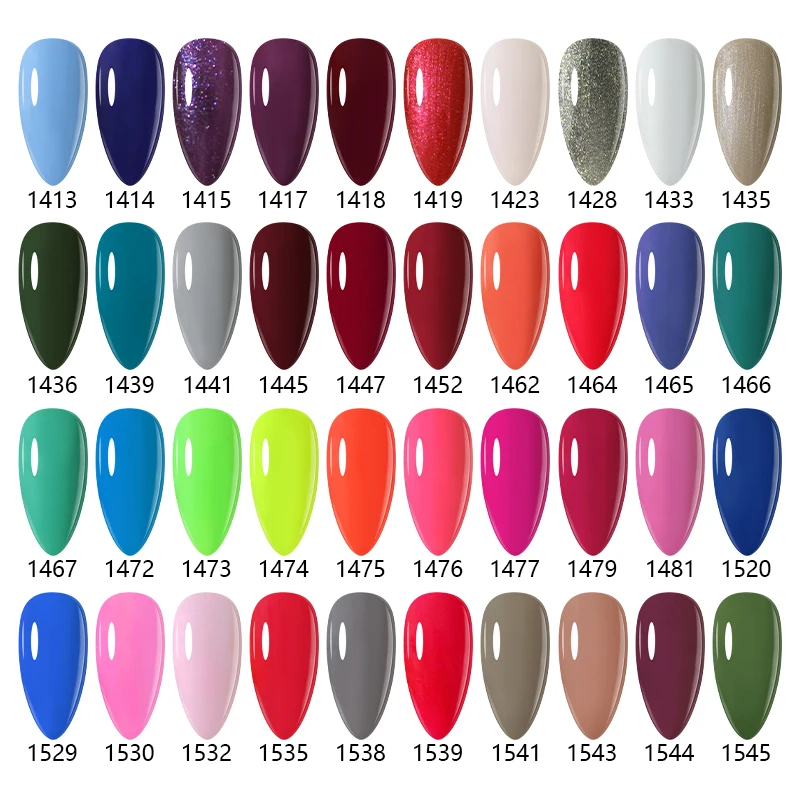 Clou Beaute Hema TPO Free Gel Nail Polish 15ml Vernis Semi Permanent UV Gel Nail Art Home Manicure For Varnish Gel Polish Set - Image 3