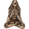 Miniature Earth Mother Statue Gaia Fairy Decoration Buddha Statue Meditation Treatment Chakra Home Goddess Decoration