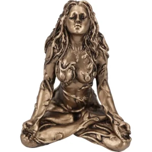 Miniature Earth Mother Statue Gaia Fairy Decoration Buddha Statue Meditation Treatment Chakra Home Goddess Decoration