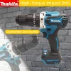 MAKITA 18V lithium electric rechargeable hand drill DDF487 13mm without charger and battery