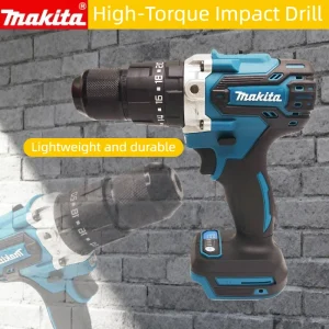 MAKITA 18V lithium electric rechargeable hand drill DDF487 13mm without charger and battery