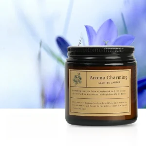 Aromatherapy Soy Candle in Glass Jar for Home Bedroom Sleep Aid Relaxing Scented Candle Gift Set with 3 Fragrance Options
