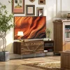 HOMCOM TV Stand Cabinet 130cm TV Unit w/ Adjustable Shelves for Living Room