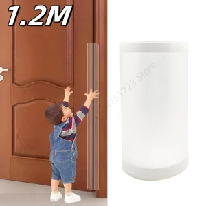 1.2M Child Safety Door Hinge Multi-function Protector Cover Self-adhesive Children Anti-pinch Hand Sealing Protecting Strip