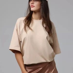 100% Cotton Solid T-shirts Summer Casual Women Sporty Short Sleeve Tees Fashion White Black Clothing Loose O-Neck Female Tops