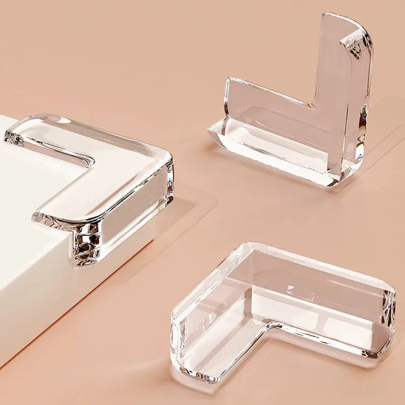10PCS Children's Anti-crash Corner Guard Transparent Anti-crash Table & Chair Corner Baby Anti-crash Edge Protection Strip - Image 3