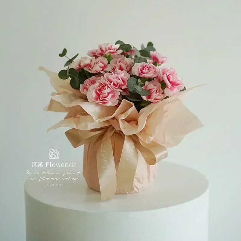 10Pcs 50*66cm Tissue Paper Flower Bouquet Wrapping For Florist Wedding Birthday Party Gift Packing Decor DIY Crafts - Image 3
