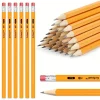 10Pcs /Lot Sketch Pencil Wooden Lead Pencils HB Pencil with Eraser Children Drawing Pencil School Writing Stationery