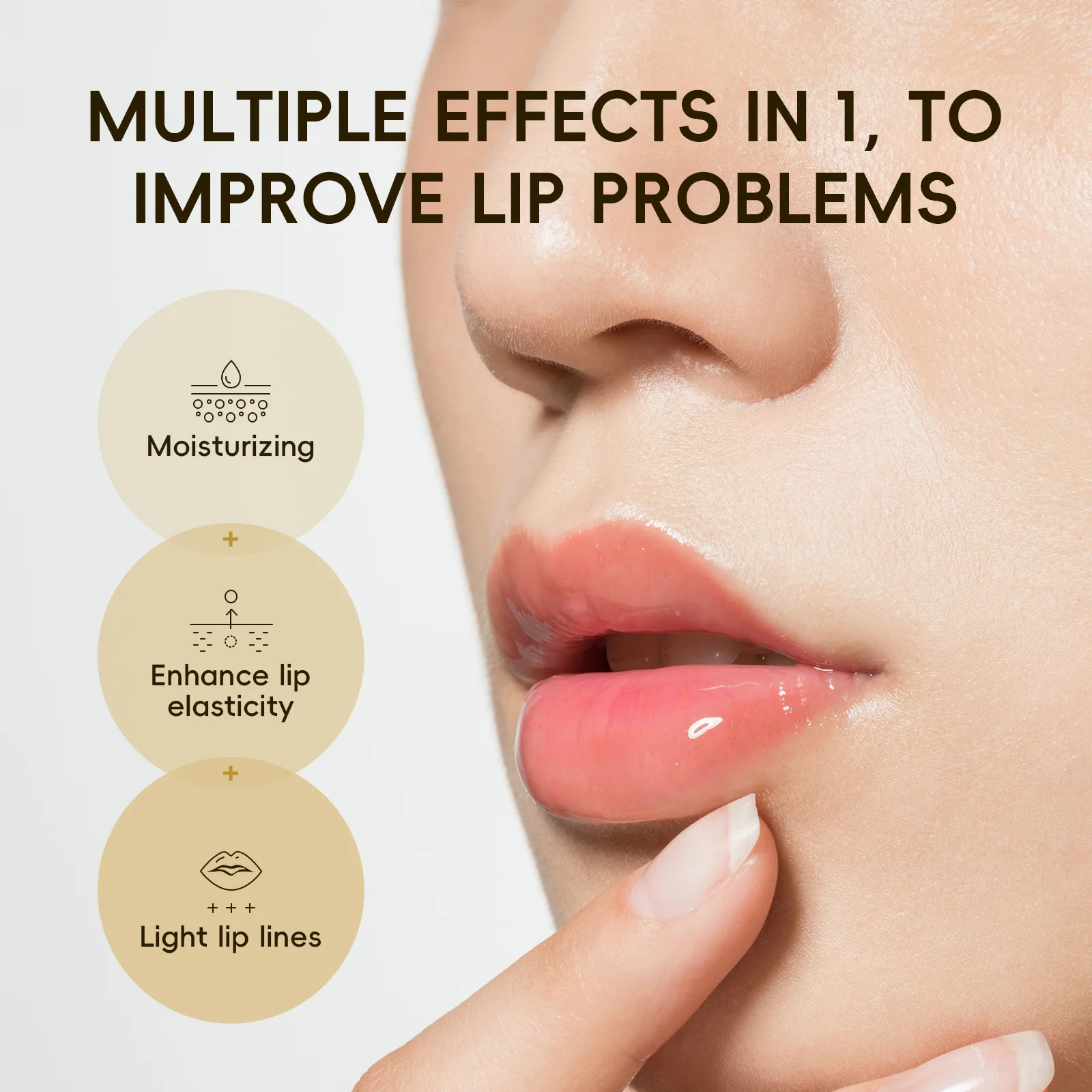 10pcs 24K Golden Crystal Collagen Lip Mask Moisturizing Plump Lips Gel Masks Nourishing Hydrating Lip Plumper Lips Skin Care - Image 5