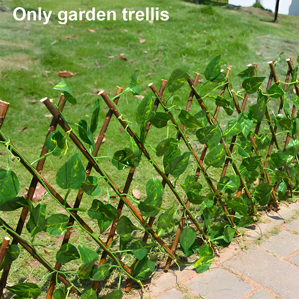 1/2Pcs Garden Expanding Trellis Privacy Screen Wooden Fence Climbing Plants Support Lattice Yard Fence Decoration Parks - Image 2