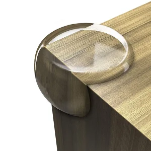 12pcs Baby Safety Anti-collision Corner Children's Safety Protection Guard Anti-bump Transparent Spherical PVC Corner Guard