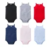 1/3/4Pcs Baby Girls Clothes 100%Cotton Solid White Sleeveless Blank Baby Bodysuits body bebe Newborn Jumpsuit Plain 0-24 Months