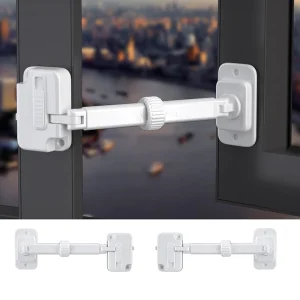 1PC Childproof Locks Anti-cracking Window Locks No-punch Window And Door Locks Childproofing Baby Protection Products