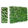 1PC Expandable Privacy Screen Fencing for Balcony & Garden Artificial Ivy Wall Decor Outdoor Stylish Garden Background Decor