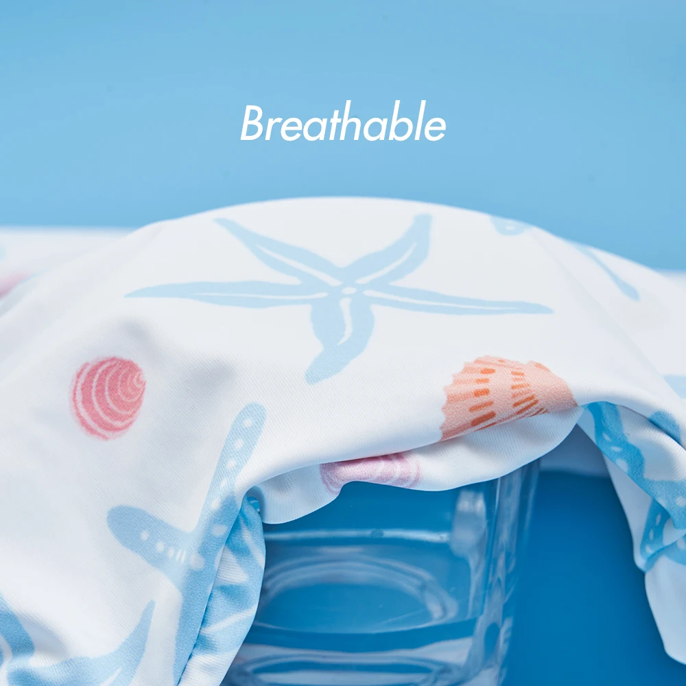 1Pc Baby Girls Swimsuit Long Sleeve Swimming Wear Sweet Comfortable Beachwear For Children Summer Bathing Suits 0-3Years - Image 6