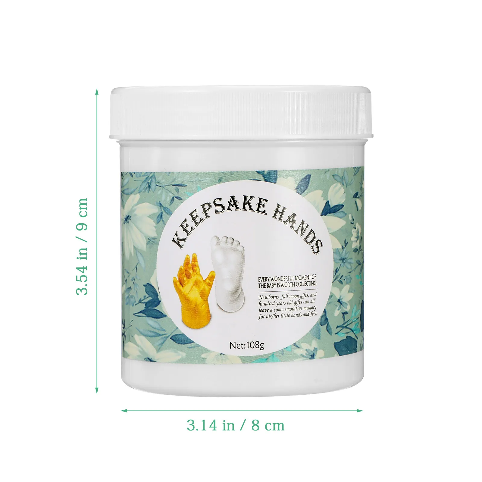 1Set Baby Hand Casting Kit Newborn Keepsake Hand Foot Molding Kit Special DIY Gift for Baby Shower Birthday Grow Memory - Image 5