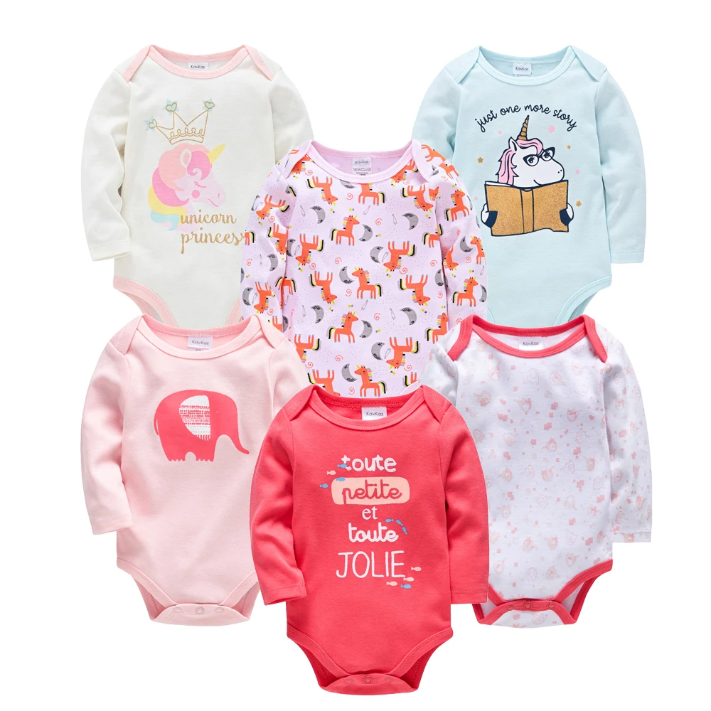 2023 Baby Bodysuit Long Sleeve Spring Autumn Girls Boys Clothes Body bebe Cartoon Printed 0-24 months Newborn Infant Outwear - Image 4