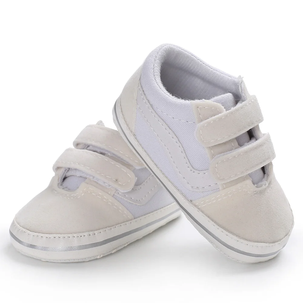 2023 New Baby Canvas Sneakers Anti-slip Soft Plaid Baby Boy Girl Shoes Newborns First Walkers Infant Baby Unisex Casual Shoes - Image 2