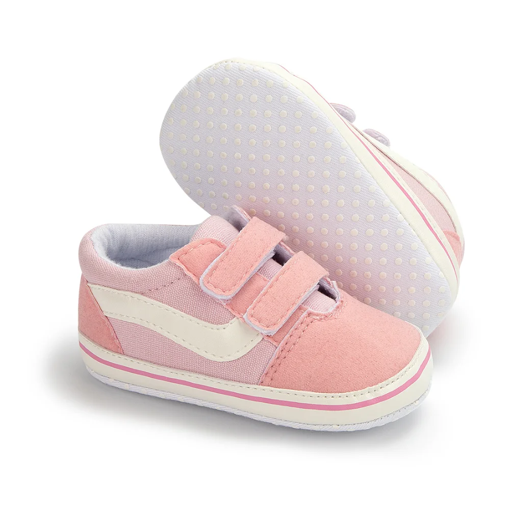 2023 New Baby Canvas Sneakers Anti-slip Soft Plaid Baby Boy Girl Shoes Newborns First Walkers Infant Baby Unisex Casual Shoes - Image 3