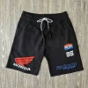 2025-26 Honda Shorts Racing Motorcycle Black Red Wing Logo Men's Plus Size 2026 Summer Quick Drying Breathable Casual Shorts