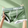 2025 Men's Underwear Cotton Underwear Letter Waistband Comfortable Breathable Soft Boxer Shorts Fashion Casual Sports Shorts