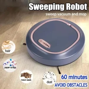2026 New Smart Sweeping Robot Silent Vacuum Cleaner Sweep Mop Brush 3-in-1 Multi-function Intelligent Automatic Vacuum Cleaner