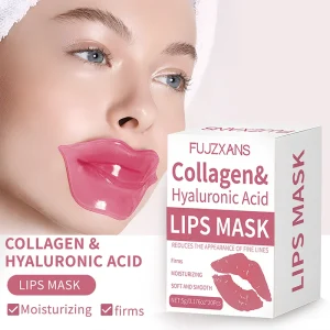 20Pcs/Box Pink Lips Masks Sheets For Skincare Reduce The Look Of Dark Spots Moisturizes Skin To Make Wrinkles Less Noticeable