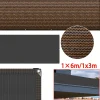 2/1PCS 1×6m/1x3m Balcony Privacy Fence Netting Sun Shade Nets Garden Courtyard Fence Screen Mesh Fencing Cover