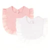 2Pcs Multi-use Baby Bibs Waterproof Soft Saliva Bibs for Newborn Feeding Burping