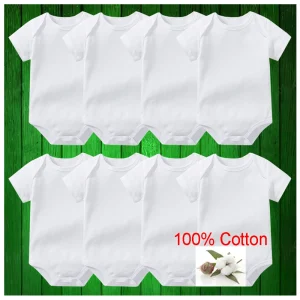 3-7 Pcs 100% Cotton Newborn Baby Bodysuits Infantil Summer Body Toddler Jumpers Romper Onesies Growing Jumpsuit Grows Sleepsuit