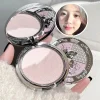 3 Color Natural Pink Loose Powder Oil Control Waterproof Mineral Face Pressed Makeup Powder Cosmetic Long Lasting Setting Powder