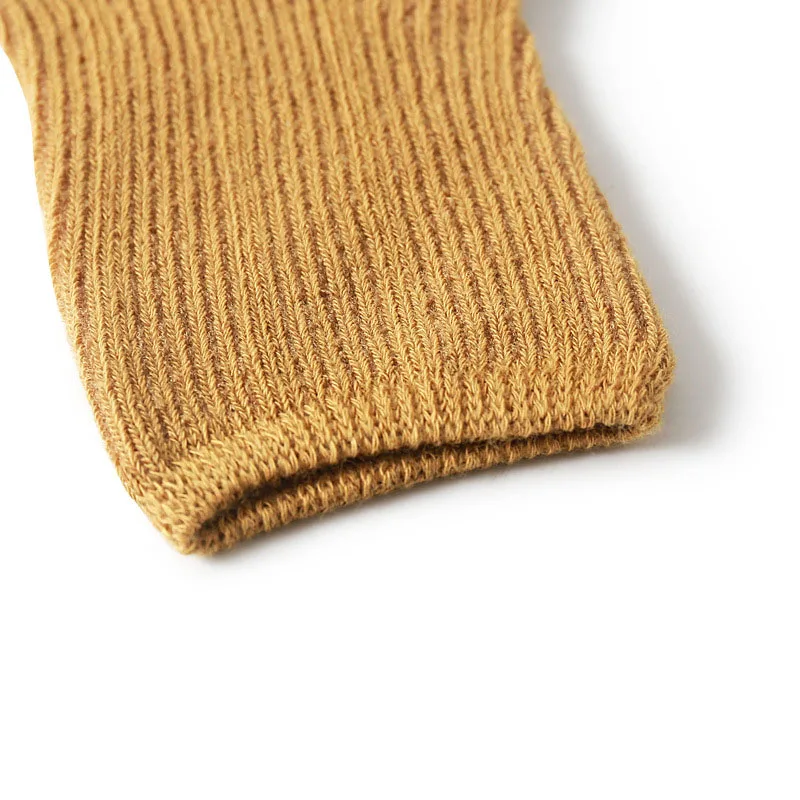 3 Pairs Baby Girl Boy Socks Toddler Cotton Baby Winter Clothes Accessories Pure Color Combed Cotton Baby Kids Socks for Autumn - Image 4