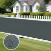 300-600CM Privacy Fence Screen Polyester Patio Privacy Screen Shade Cloth Fence Covering for Outdoor Balcony Yard Panel Garden