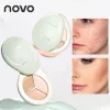3D Contour Cream & Concealer Palette, Matte Finish, Long-Lasting, Conceal & Brighten Dark Circles, For Blemishes, Acne Marks