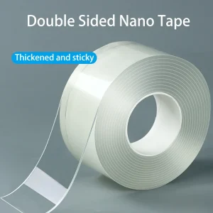 3M/1M/5M Length Nano Tape Double-Sided Adhesive Tape has high viscosity and is fixed on the wall without leaving traces.