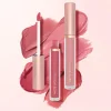 3Pcs Nude Lip Gloss Matte Velvet Lipstick - Waterproof Long Lasting Moisturizing Lip Gloss Vivid Colorful Lip Gloss Women Makeu