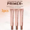 3pcs*20g Invisible Pores Oil Control Facial Pre Makeup Primer Base Smooth Skin Matte Isolation Concealer Cosmetics