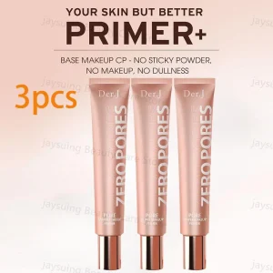 3pcs*20g Invisible Pores Oil Control Facial Pre Makeup Primer Base Smooth Skin Matte Isolation Concealer Cosmetics
