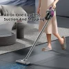 4 in 1 Cordless Vacuum Cleaner with UV Sterilization 880ML DustCup 40000RPM Strong Suction Wet Dry Multi home Car Mattress Clean