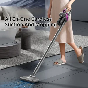 4 in 1 Cordless Vacuum Cleaner with UV Sterilization 880ML DustCup 40000RPM Strong Suction Wet Dry Multi home Car Mattress Clean